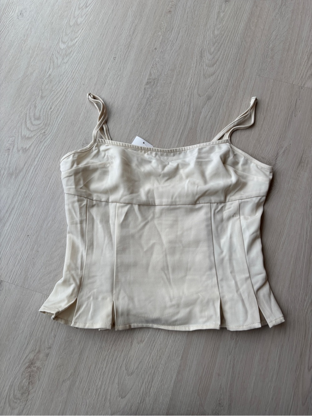 Kimchi Blue Cream Structured Bustier Cami